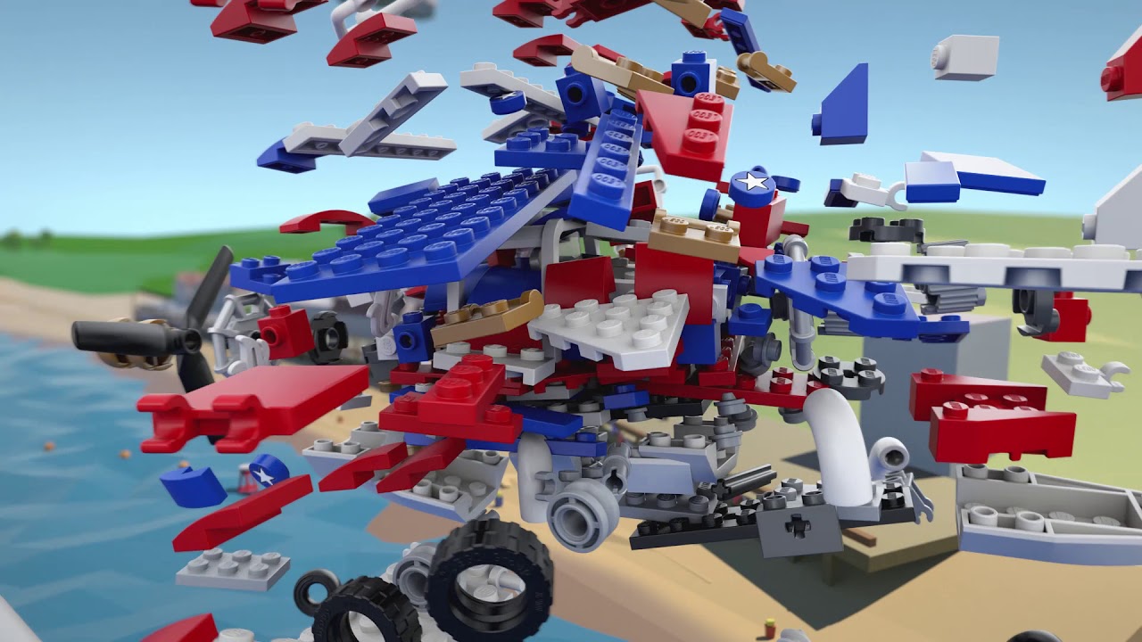 Lego 31076 Криэйтор Самолёт для крутых трюков