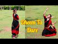Dheem Ta Dare Dance Cover Bharatnatyam Dance Jhilik Choreography