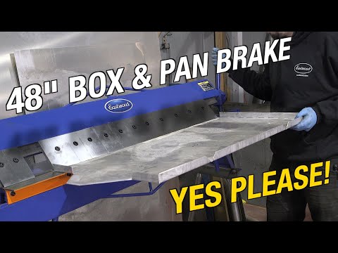 48" Box and Pan Brake - Perfect for Battery Trays, Fuel Cells & MORE! Eastwood