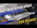48" Box and Pan Brake - Perfect for Battery Trays, Fuel Cells & MORE! Eastwood