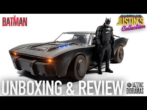 The Batman Batmobile JazzInc 1/6 Scale Vehicle Unboxing & Review