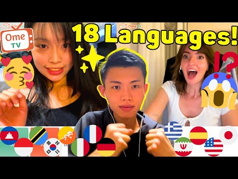 What If POLYGLOT Speaks Different Languages to Strangers? - Omegle