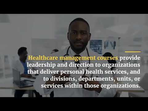Healthcare Management Training Courses