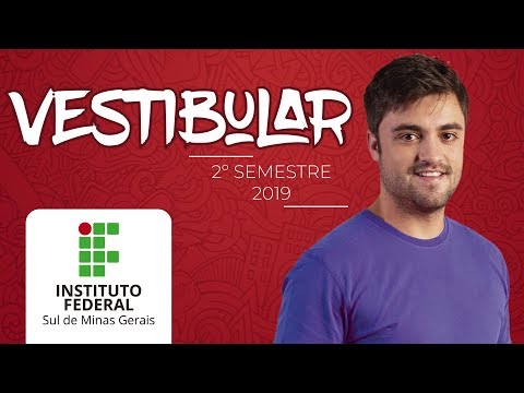 Vestibular 2019 [2º semestre] do IFSULDEMINAS