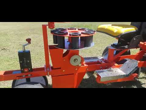 Trasplantadora de un cuerpo fabricación Argentina.. 