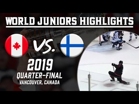 Canada vs. Finland | 2019 WJC Quarter-Final | Extended Highlights