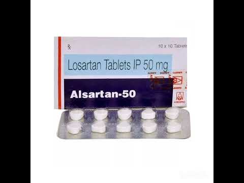 Losartan Tablets IP Alsartan 50 mg