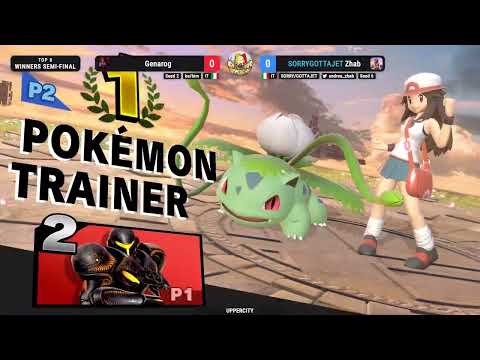 UPPERCITY - Genarog (Pokemon Trainer) vs. Zhab (Samus) - Top 8 Winners