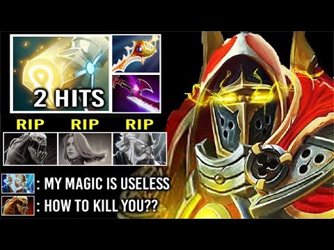 CRAZY Imba Omniknight Carry vs Magic + LS Full Slot 2x Hammer of Purity K.O Epic Rapier Build Dota 2
