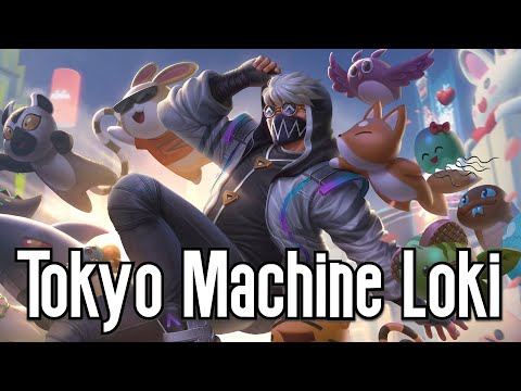 SMITE: Skin Showcase - Tokyo Machine Loki