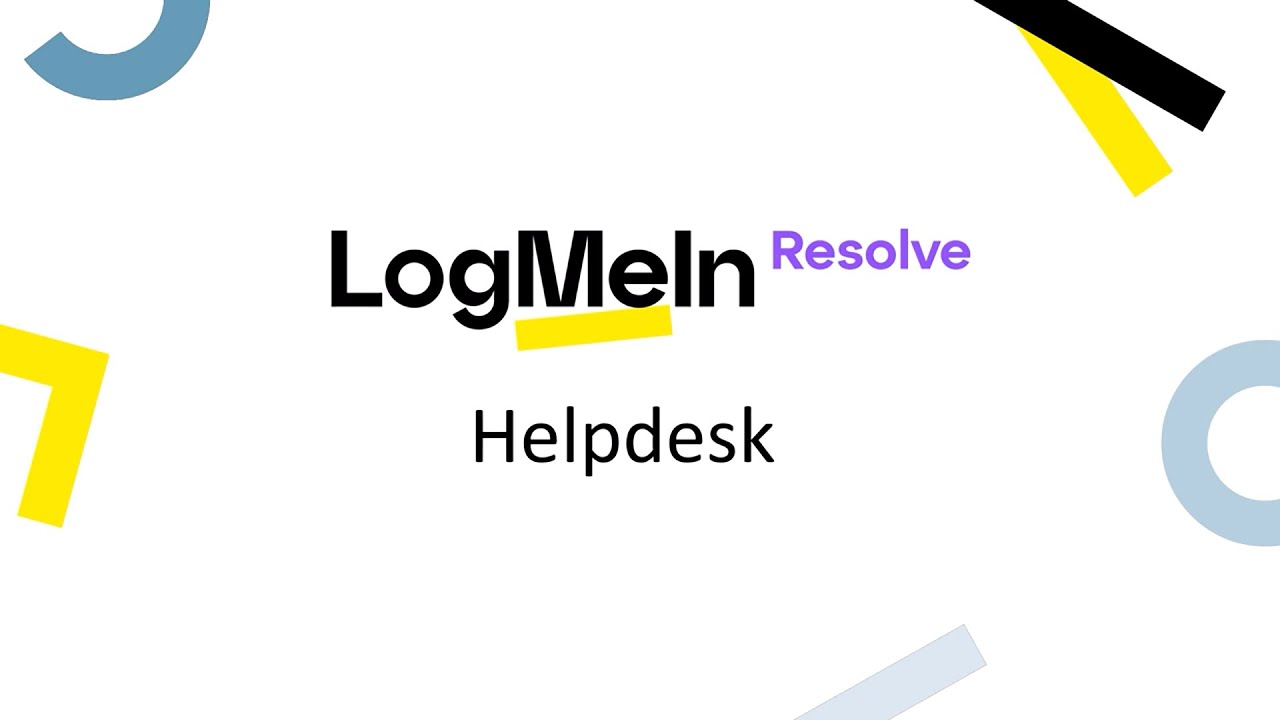 LogMeIn Resolve - Helpdesk