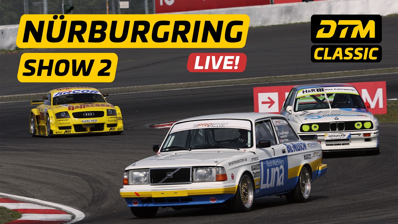 🔴 LIVE: DTM Classic Nürburgring – Show 2 | Das große Finale & Revanche in der Eifel! 🏁