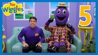 Johnny Works with 5 Hammers 🔢 Counting Songs with John Wiggle and Henry the Octopus🐙 The Wiggles 💜
