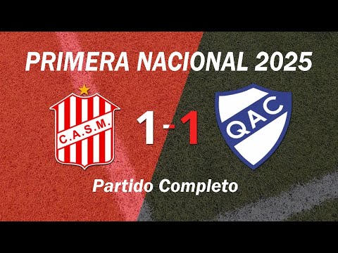 San Martín (T) vs. Quilmes | Primera Nacional 2025 Zona A Fecha 33.