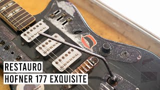 Video thumbnail for Restauro HOFNER 177 EXQUISITE! by Liuteria Mastro Zippa