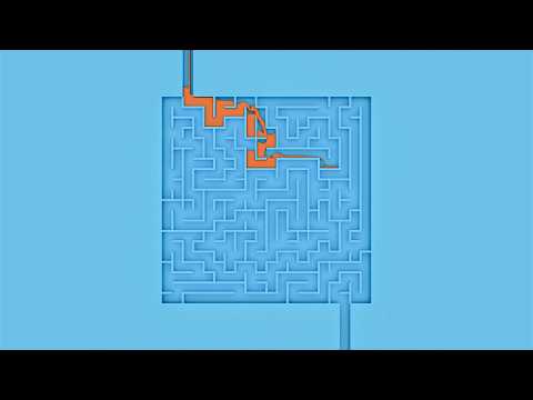 Fluid Fun: Can Orange Liquid Solve the Maze?