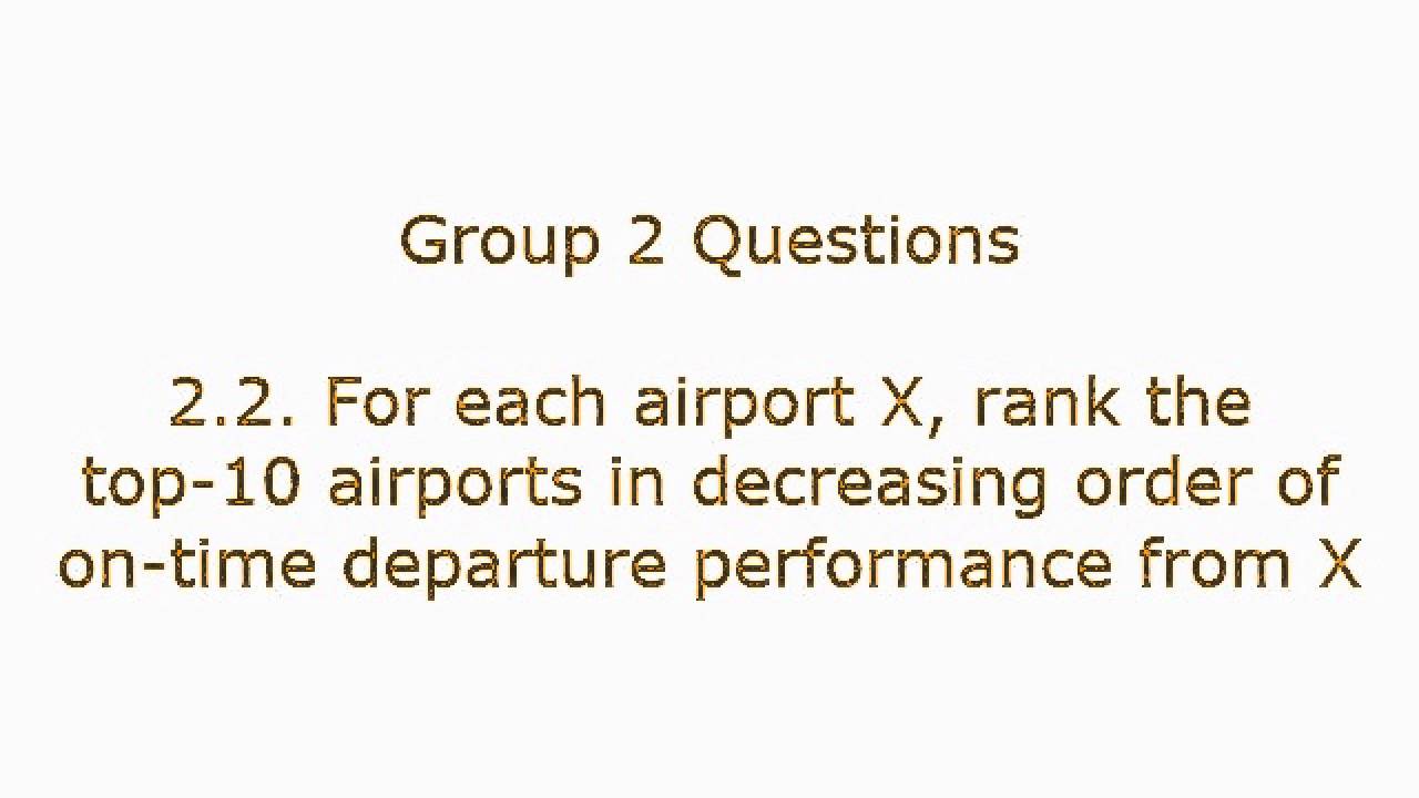 Cloud Computing Capstone Report