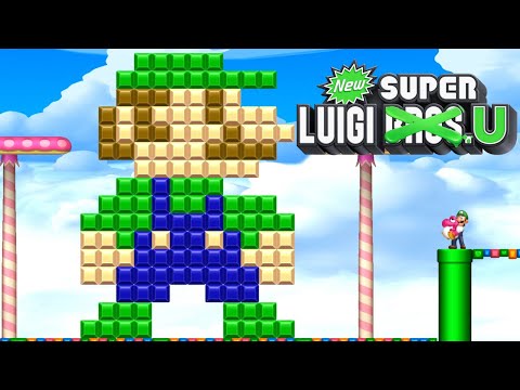 New Super Luigi U - Full Game Walkthrough