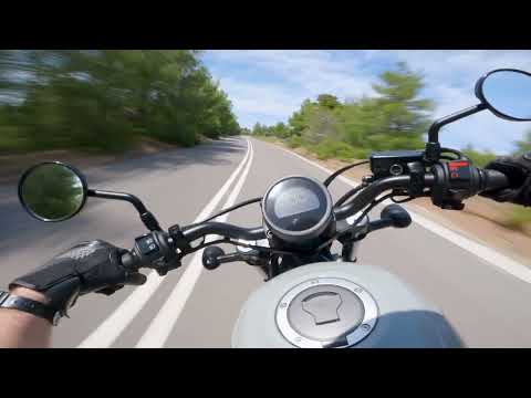 Honda Rebel 500 // POV ASMR // Brutal Sound // Shorty GP