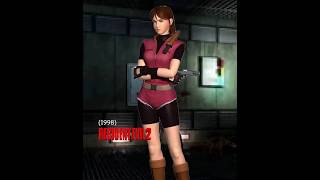 Evolution of Claire Redfield in Resident Evil Series (1998 - 2023)