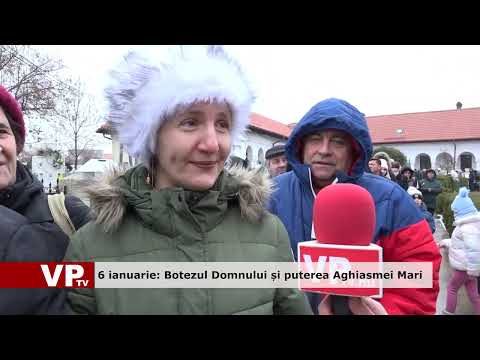6 ianuarie: Botezul Domnului și puterea Aghiasmei Mari