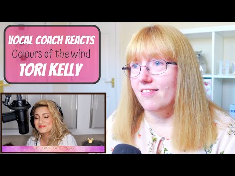 Musical Theatre Coach Reacts to Tori Kelly 'Colours of the wind' Disney Family Singalong