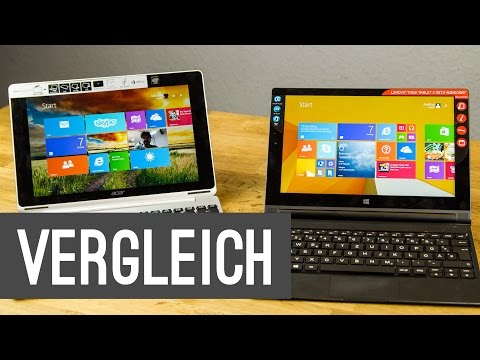 Lenovo Yoga Tablet 2 Vergleich mit Acer Aspire Switch 10 | Deutsch