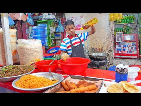 9 Year Old Boy Making Jhal Muri like a Master | Bangladeshi Street Food