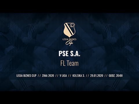 Skrót spotkania PSE S.A. - FL Team ( Legia Biznes Cup Zima 2020 )
