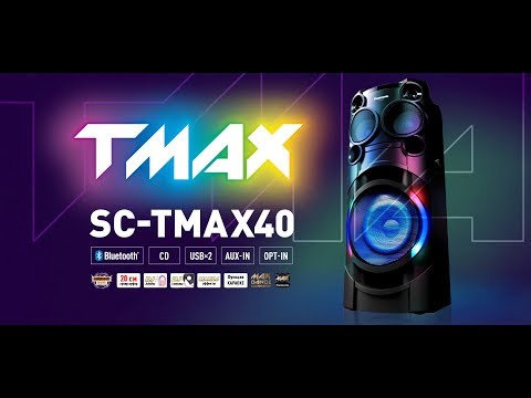 Panasonic SC-TMAX40GSK 1200W Black