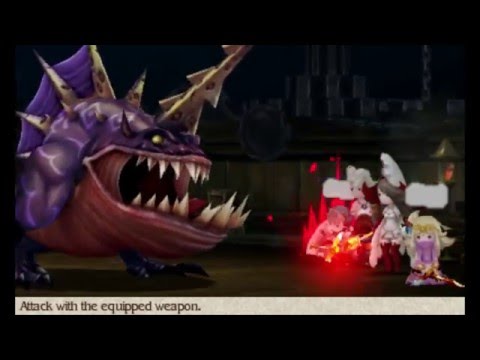 Bravely Default (3DS) - 79 - Behemoth Battle - Mike's Let's Play