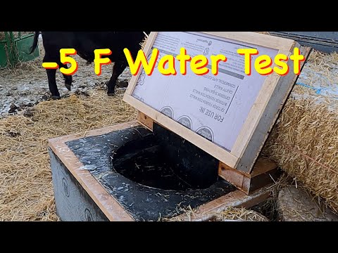 Testing Stock Water in Sub Zero Temps | Engels Coach Shop