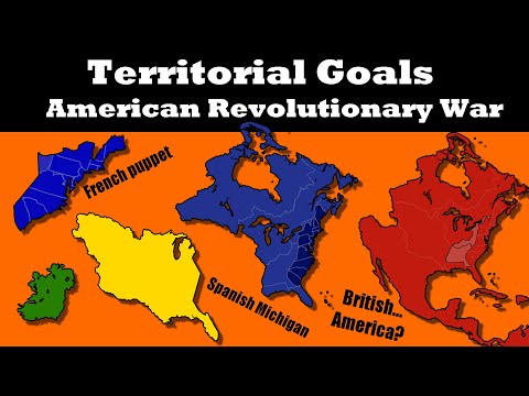 Territorial Goals of the American Revolutionary War