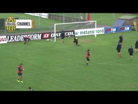 Matuzalem, che gol in allenamento!