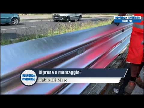 CITTÀ METROPOLITANA. Al via i lavori di installazione dei guard rail sulla Circumvallazione esterna