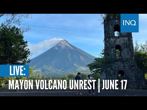 LIVE: Mayon Volcano unrest June 17