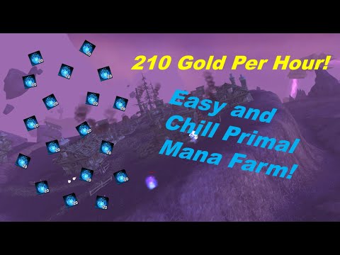 Farming 5 HOURS of PRIMAL MANA at Kirin'Var Village! | TBC Classic WoW Primal Mana Gold Farm