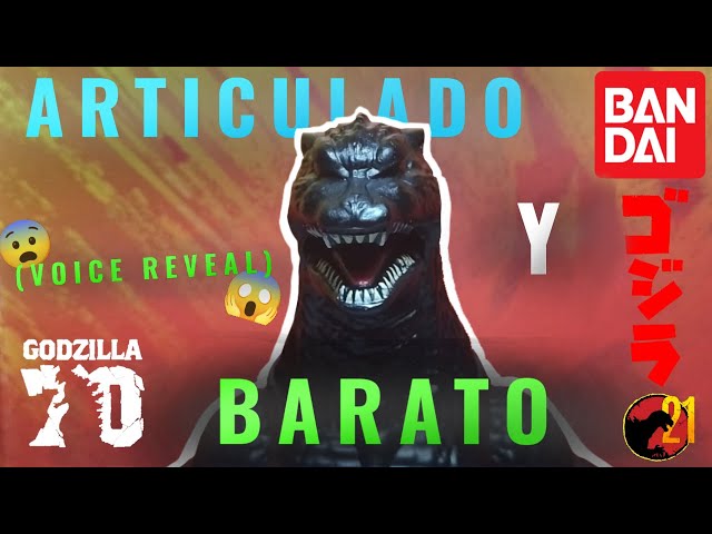 Vídeo relacionado con Movie Monster Series - Godzilla: Final Wars - Godzilla 2004, figura de acción Bandai
