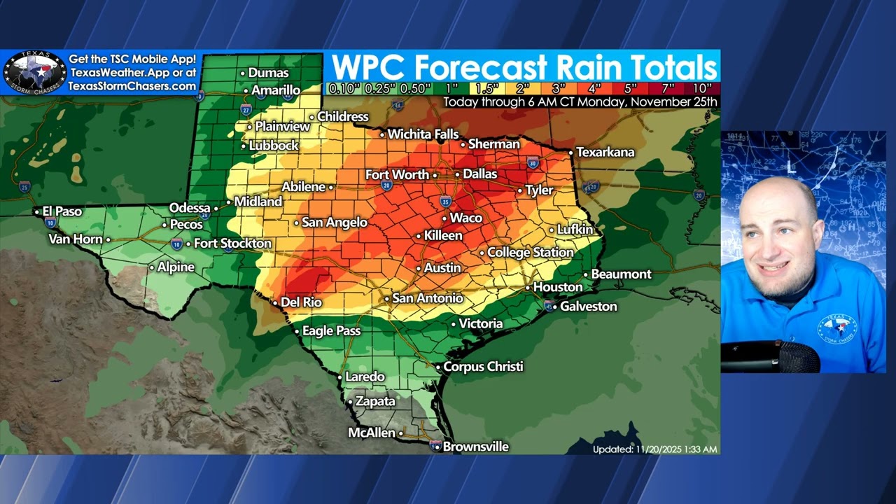 Texas Weather Roundup: Heavy Rain, Strong Storms, and Flood Risk Today Across Texas