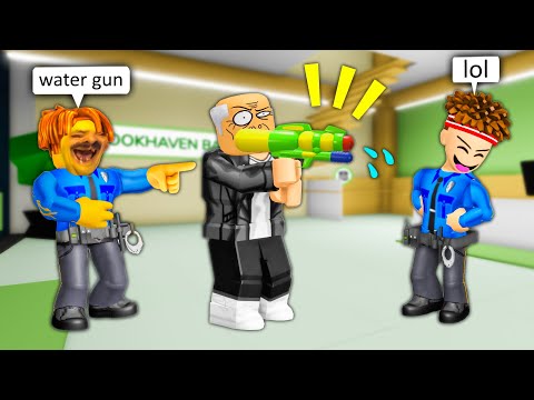 POLICE VS ROBBER 9: THE OLD ROBBER 💰/ ROBLOX Brookhaven 🏡RP - FUNNY MOMENTS