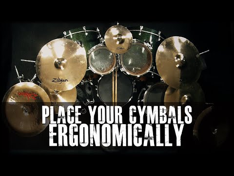 How To Set Up And Place Your Cymbals Ergonomically - James Payne