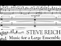 Steve Reich - Music for a Large Ensemble (1979 Paris)