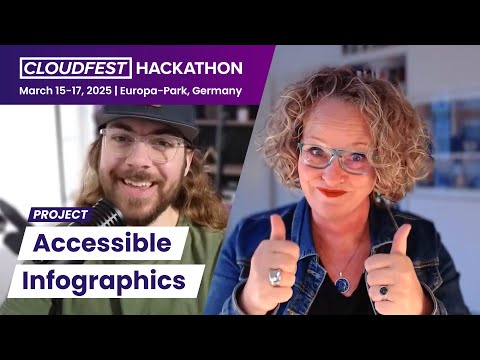 "Accessible Infographics" - CloudFest Hackathon 2025 Project Preview