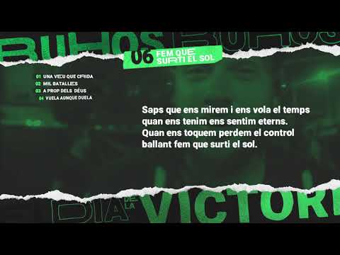 Buhos - Fem que surti el sol