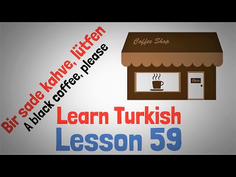 Learn Turkish Lesson 59 - At the Bar and Cafe (Part 3)