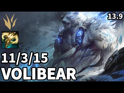 Volibear Jungle vs Gragas - EUW Challenger | Patch 13.9