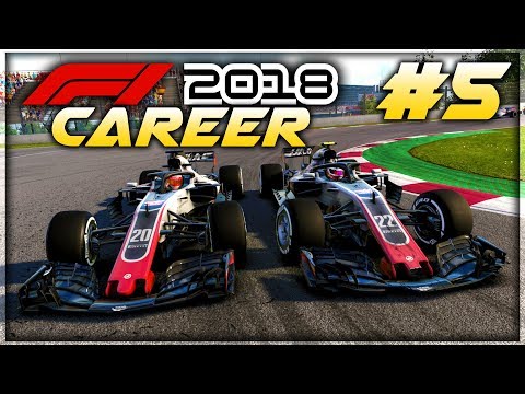 F1 2018 Career Mode Part 5: FIRST CONTRACT NEGOTIATIONS! MEGA SCRAP WITH TEAM-MATE AT SPAIN!