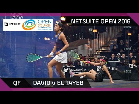 Squash: David v El Tayeb - NetSuite Open 2016 - QF Highlights