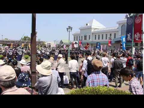 Samurai War Show + Parade in Yamagata [May 3d, 2015]