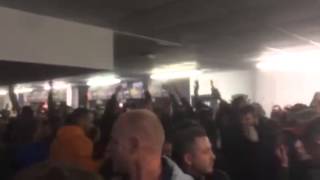 Leicester Fans "CHAT SHIT GET BANGED!"